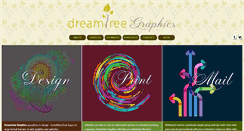 Desktop Screenshot of dreamtreegraphics.com
